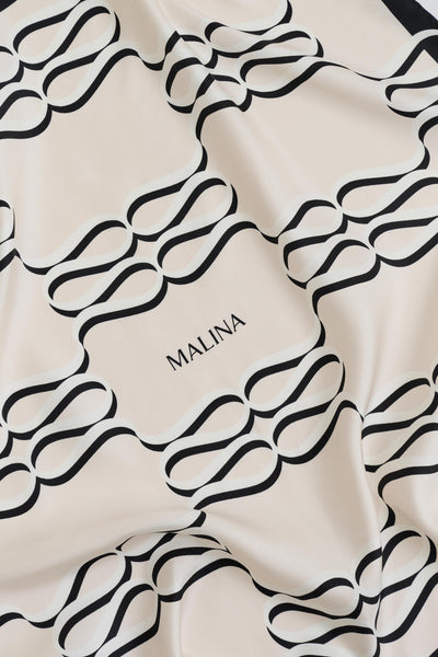 Malina Silk Twill Scarf