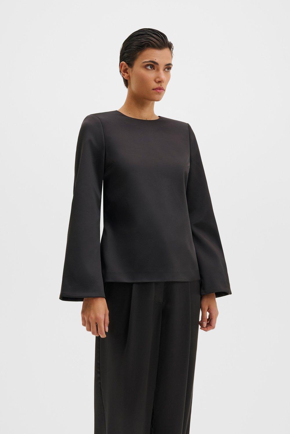 Malina Elna Bow Detailed Top
