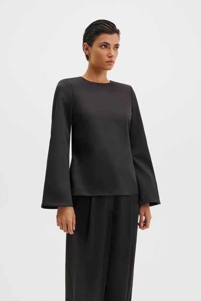 Malina Elna Bow Detailed Top