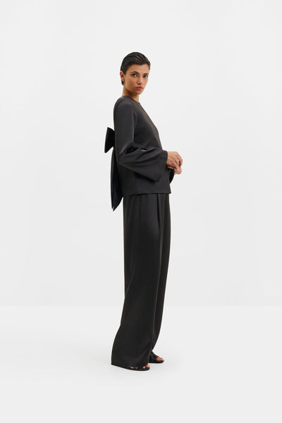 Malina Elna Bow Detailed Top