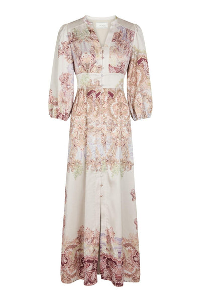 Neo Noir Stellar Artist Dress ivory