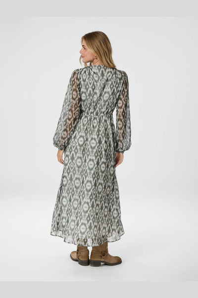 Neo Noir Silfi Graphic Fade dusty green