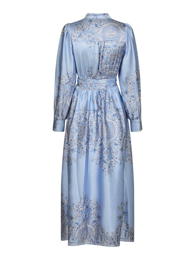 Neo Noir Nova Paisley  Dress