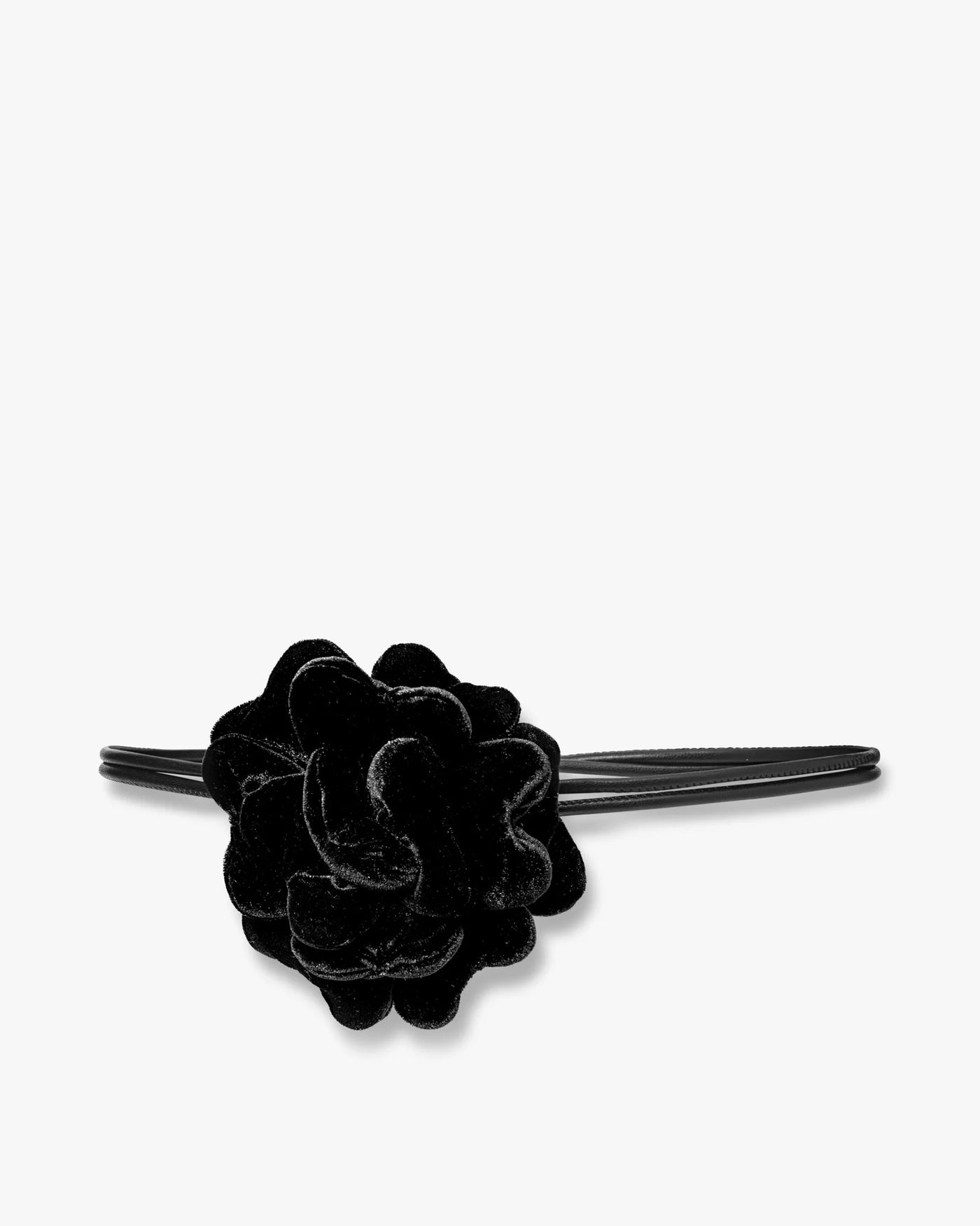 Day Et Velvet Flower Belt Black