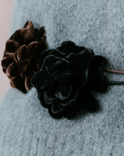 Day Et Velvet Flower Belt Black