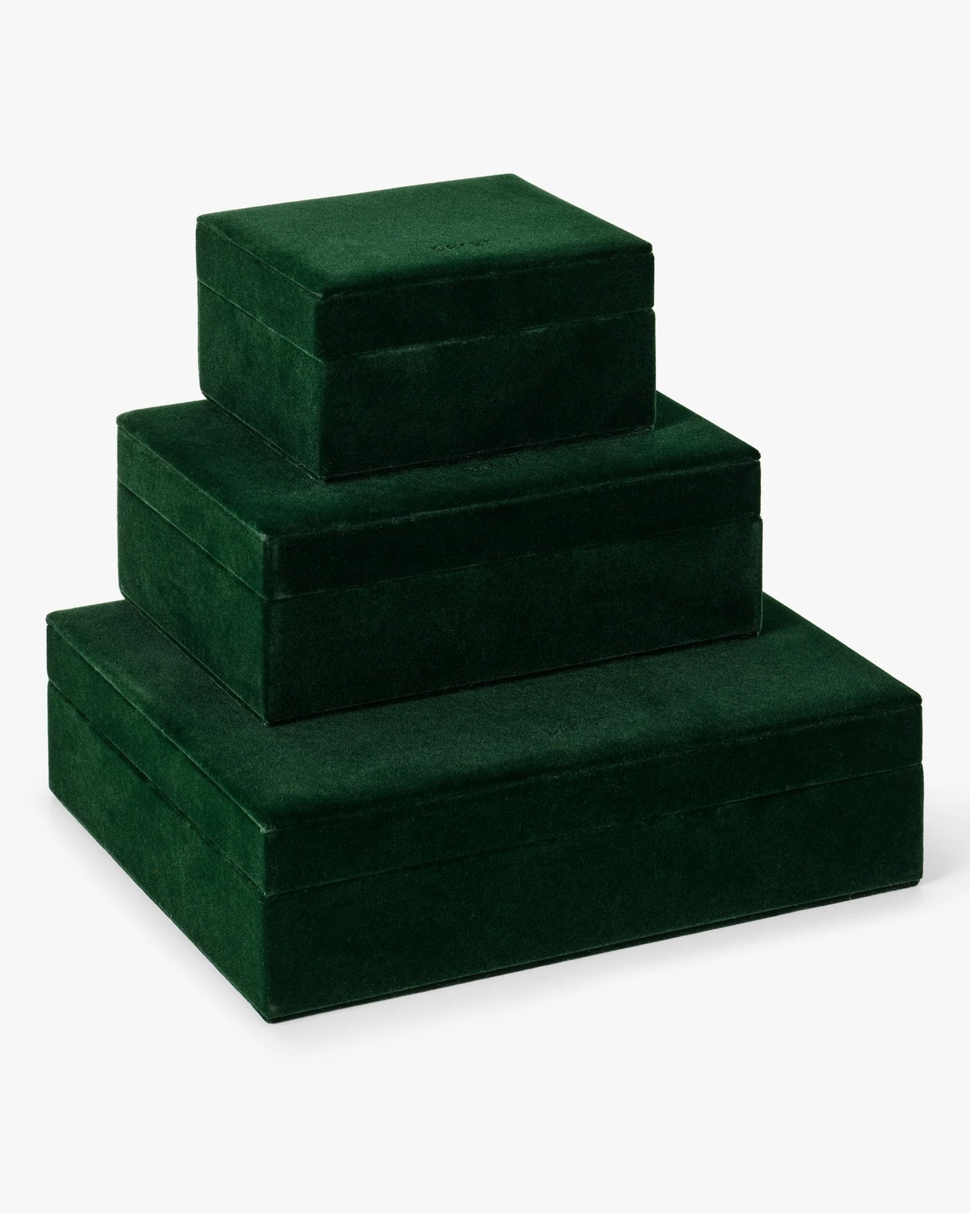 Day Et Velvet Jewelry Case darkest spruce small