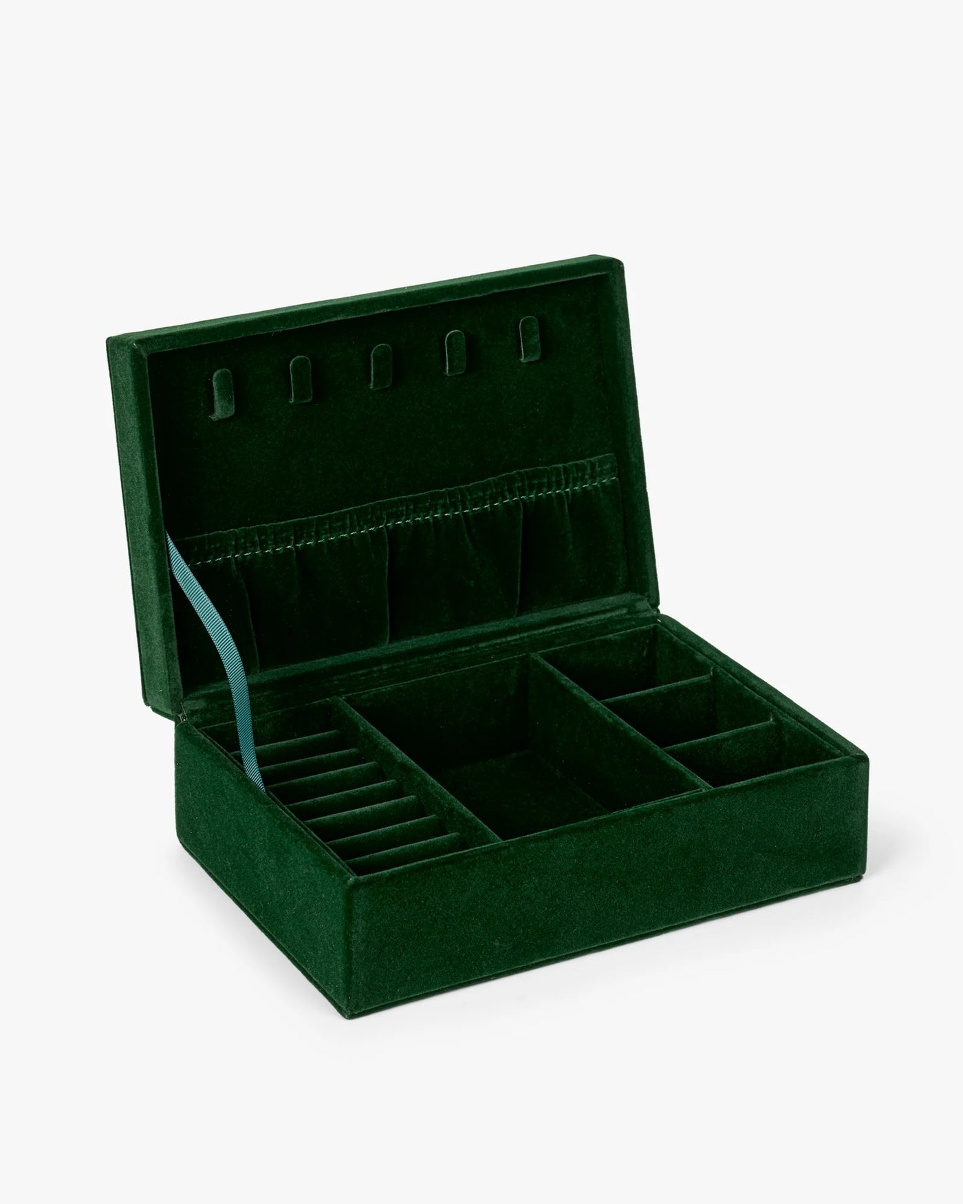 Day Et Velvet Jewelry Case Medium darkest spruce