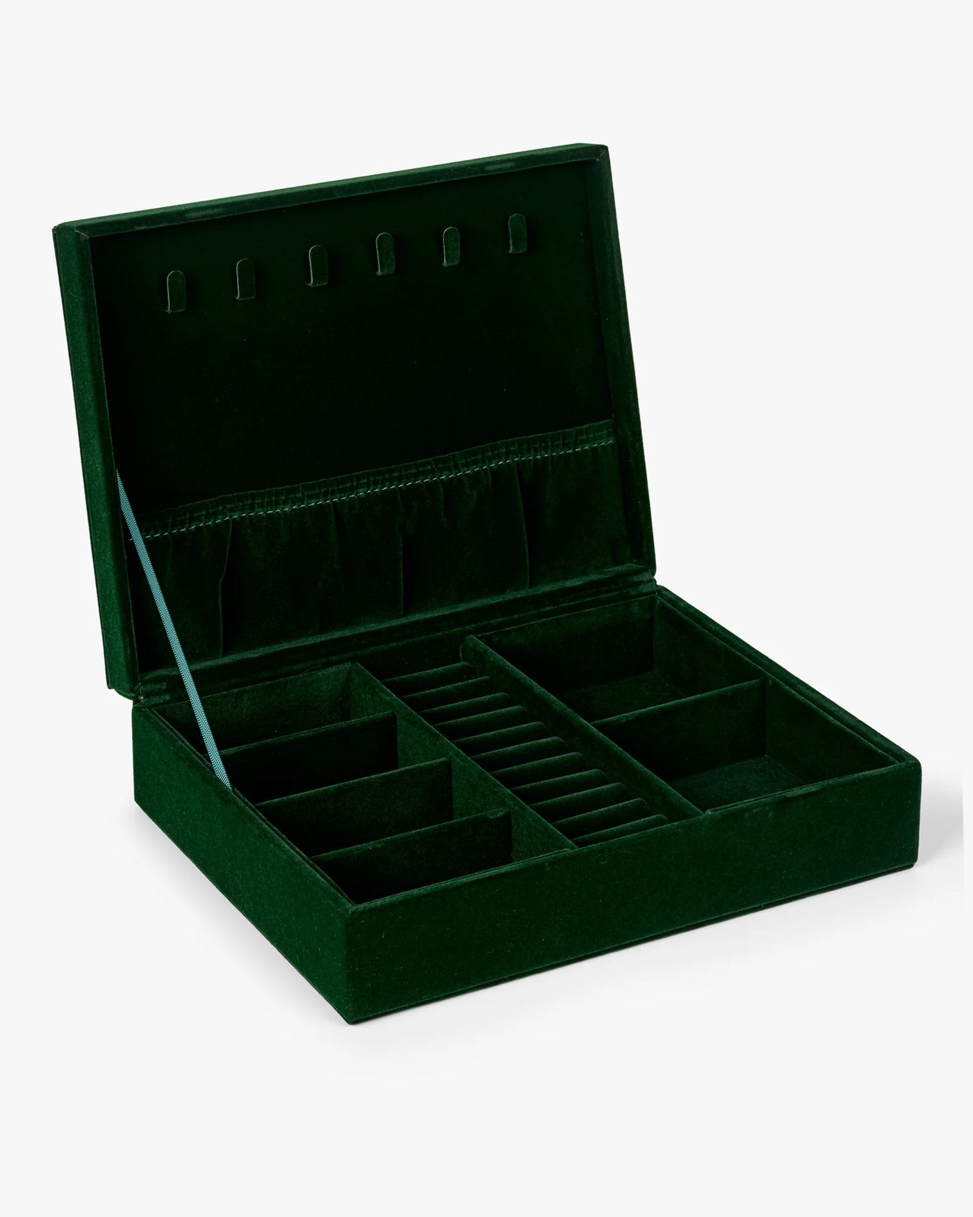 Day Et Velvet Jewelry Case Large darkest spruce