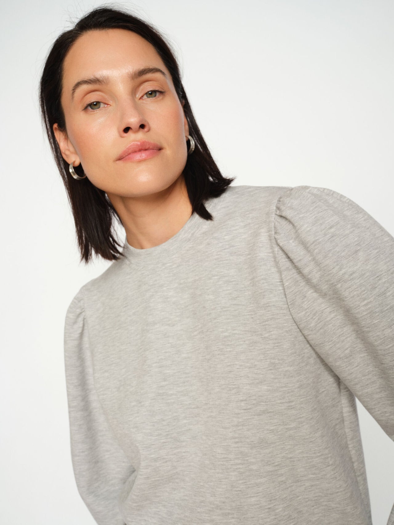 Mos Mosh Winan Sweatshirt grey melange