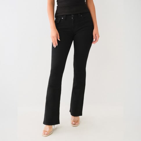 True Religion Becca Mid Rise Bootcut black