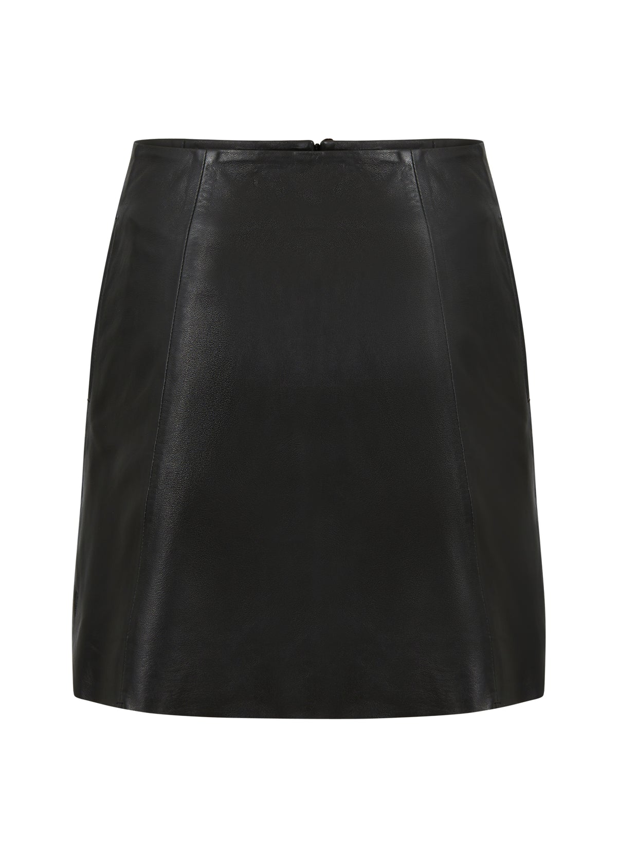 Coster Copenhagen A-line Leather Skirt