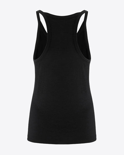 We Norwegians Sno Racerback Tank Women Black