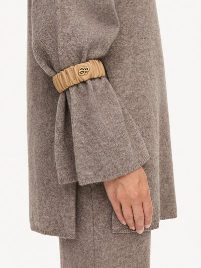 By Malene Birger Evelo Leather Wrist Bands Sand