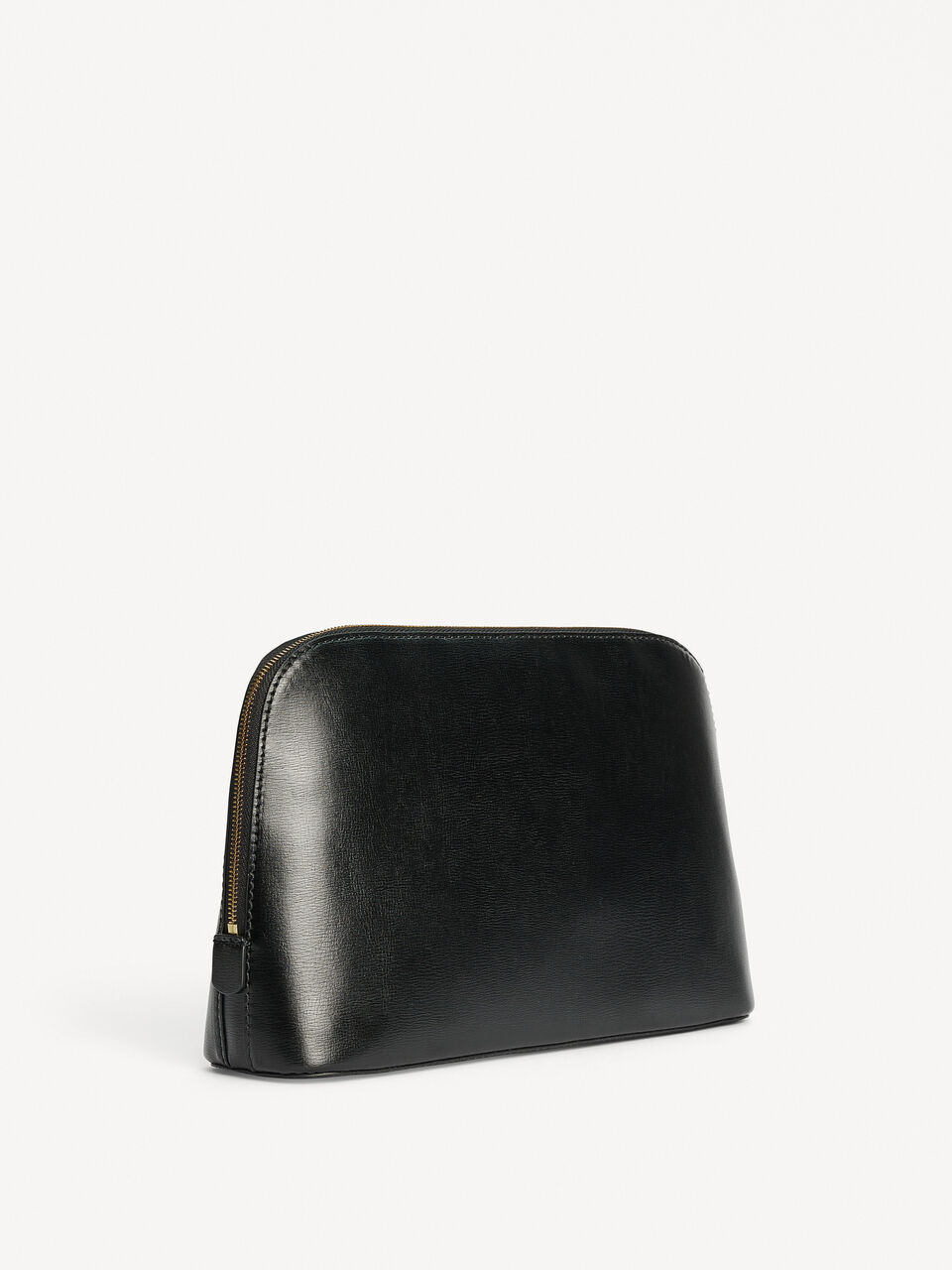 By Malene Birger Aya Medium Cosmetics Case Leather Black