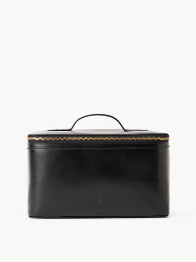 By Malene Birger Aya Beauty Cosmetics Case Leather Black