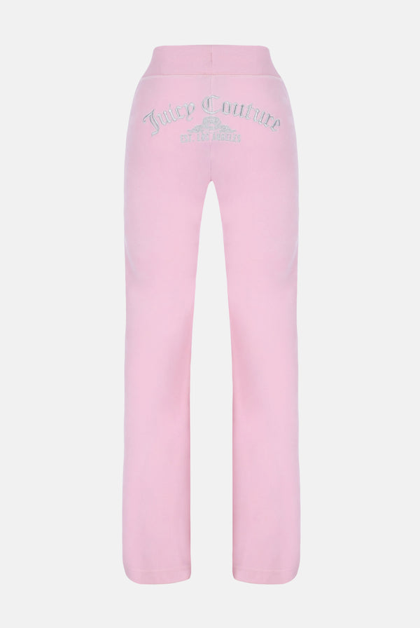 Juicy Couture Arched Metallic Layla Pant Cherry Blossom