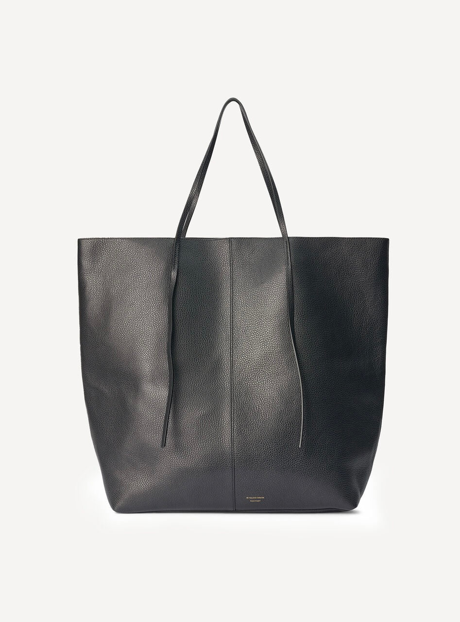 By Malene Birger Abillos Tote Black Leather