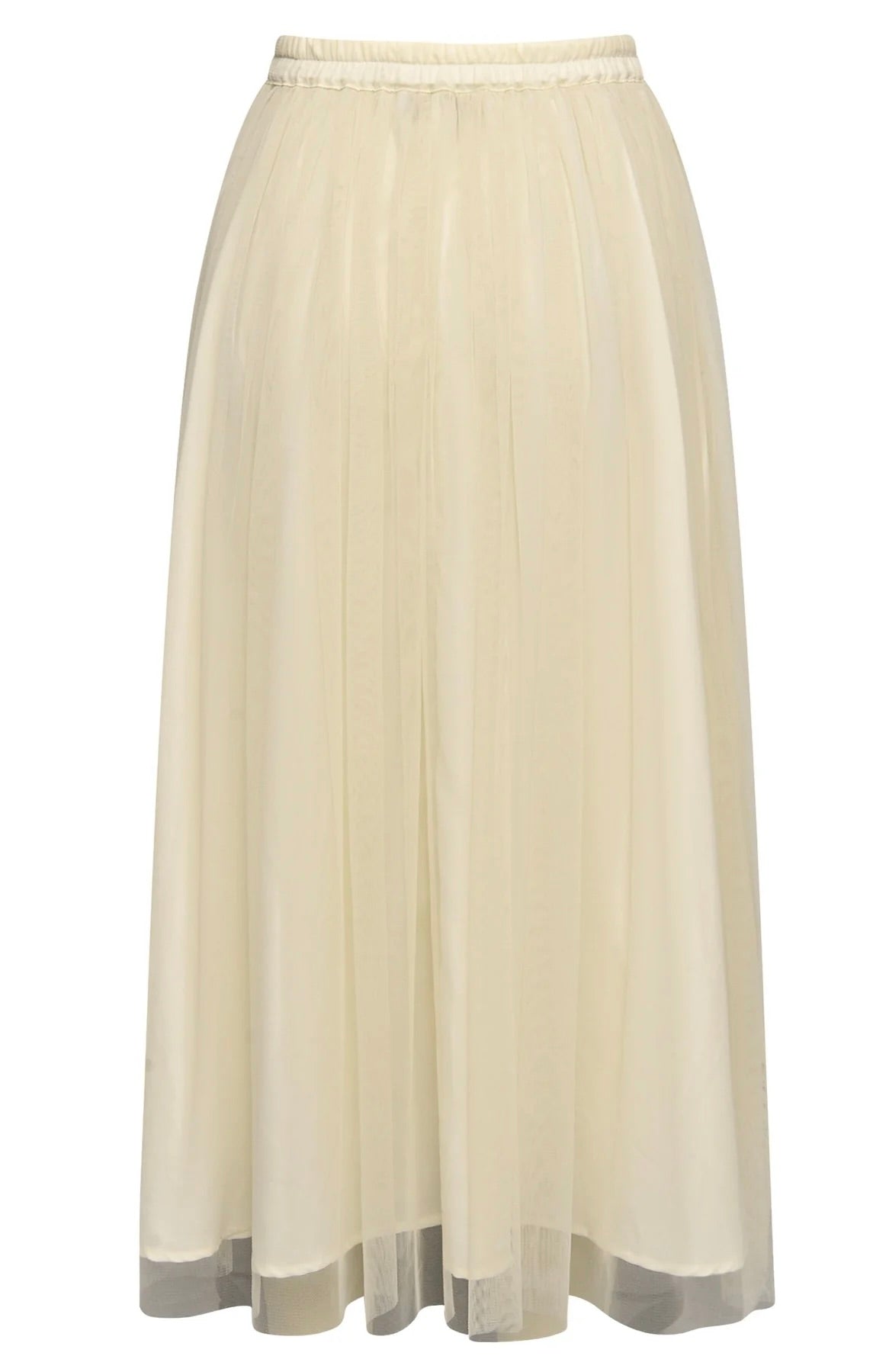 A-View Tulle Skirt Light Sand