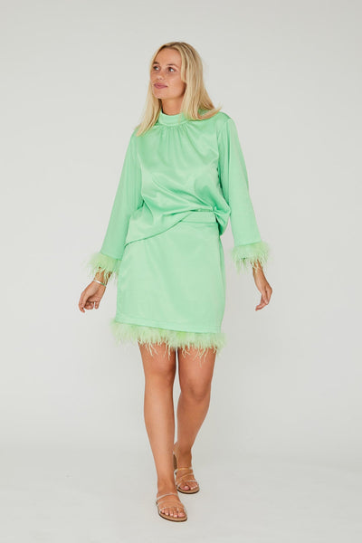 A-View Brady Skirt Apple Green