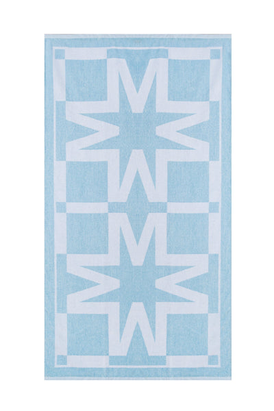 Malina Capri Beach Towel Ocean Blue