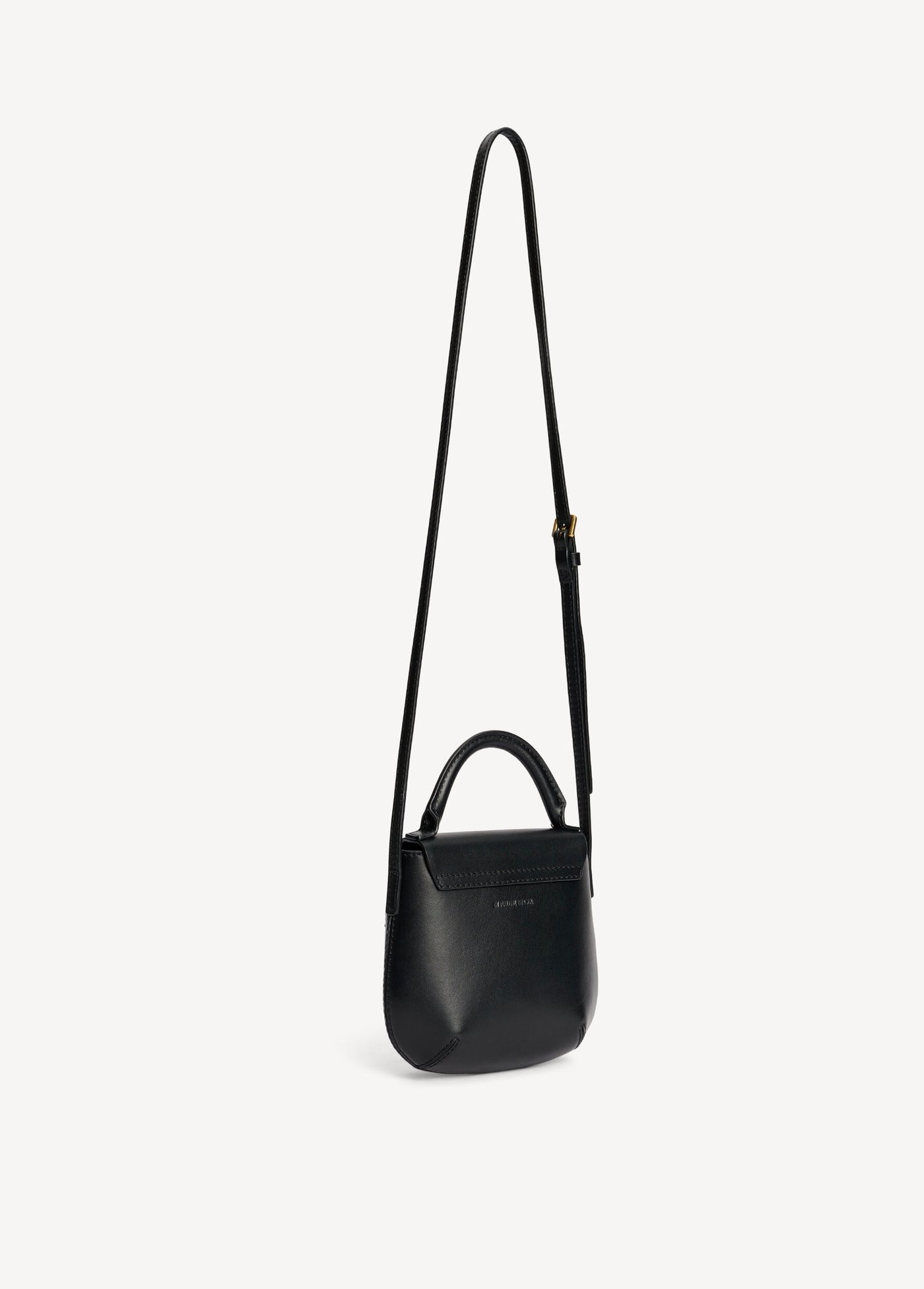 By Malene Birger Meela Leather Shoulder Bag Black