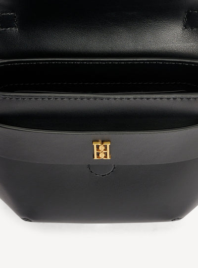 By Malene Birger Meela Leather Shoulder Bag Black