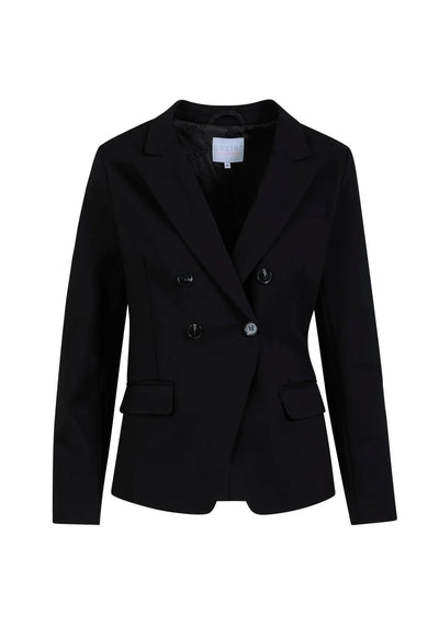 Coster Copenhagen Double Breasted Blazer With Utility Details Black