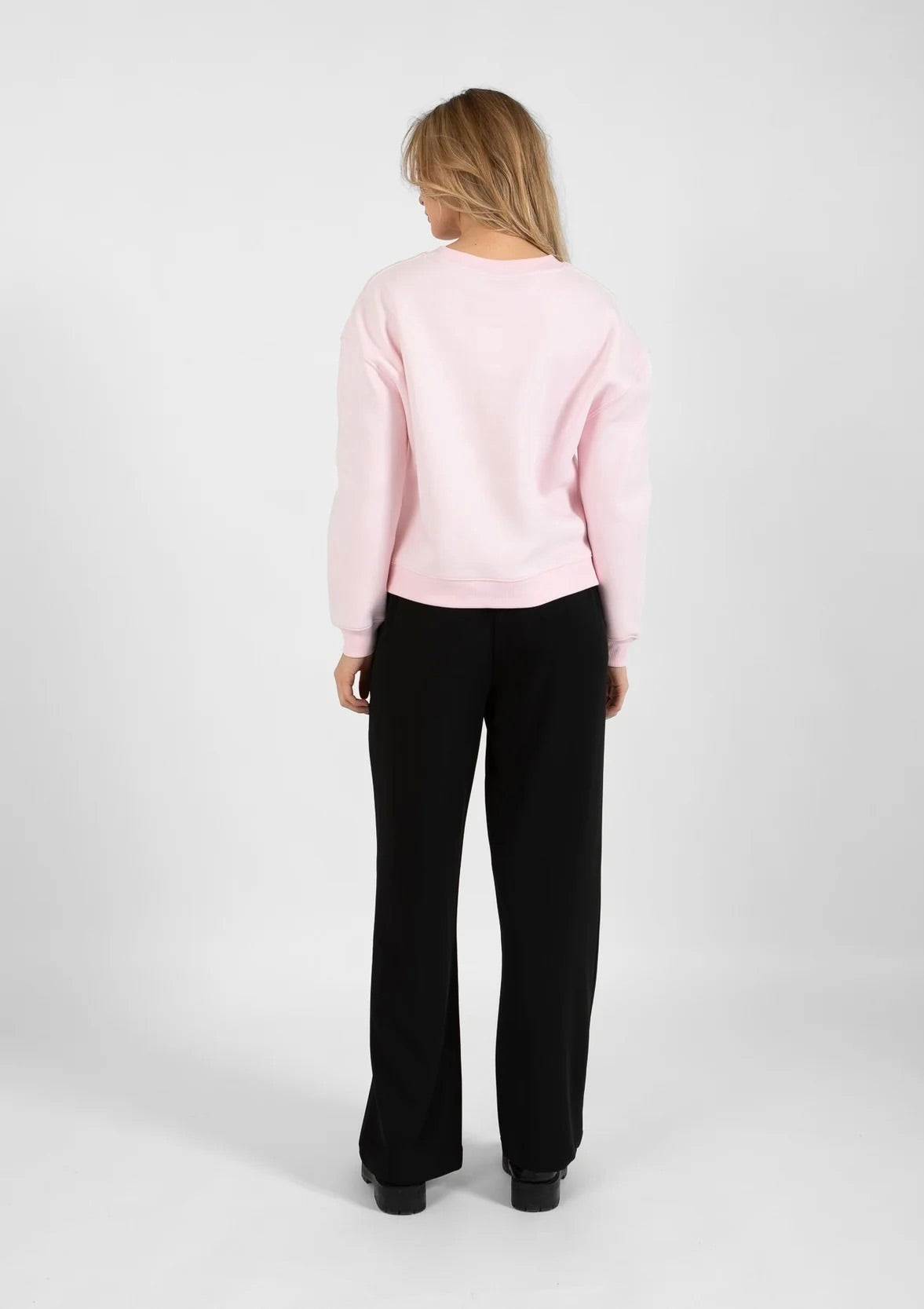 Coster Copenhagen Logo Sweatshirt Powder Rose