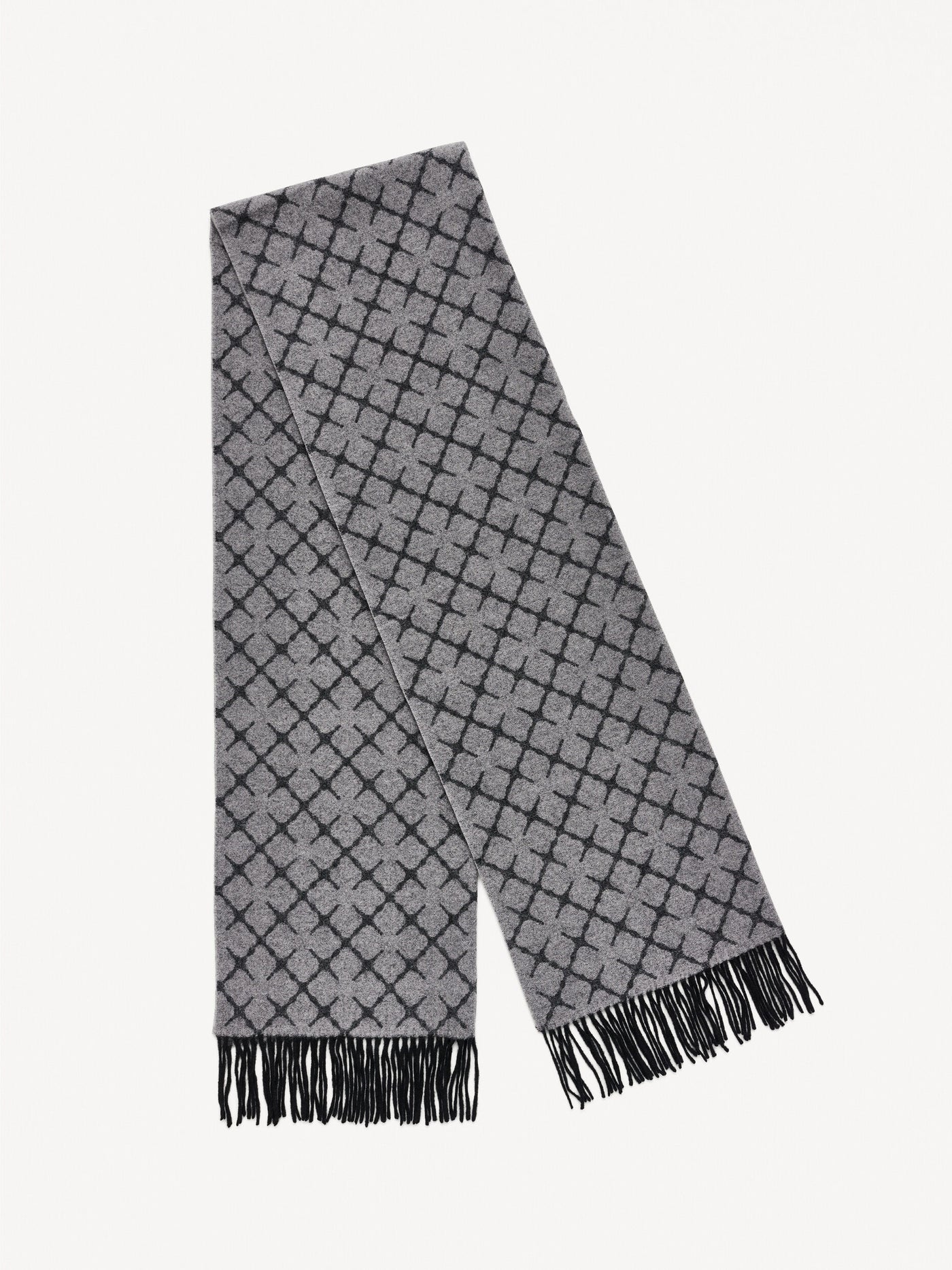 By Malene Birger Ortega Casmere Blend Scarf grey melange