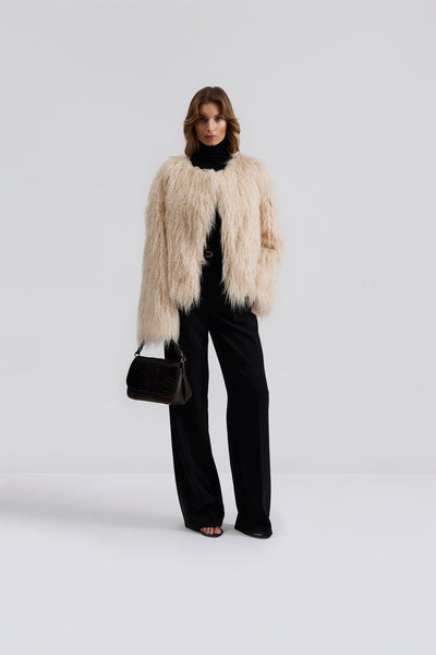 Malina Manda Faux Fur Jacket