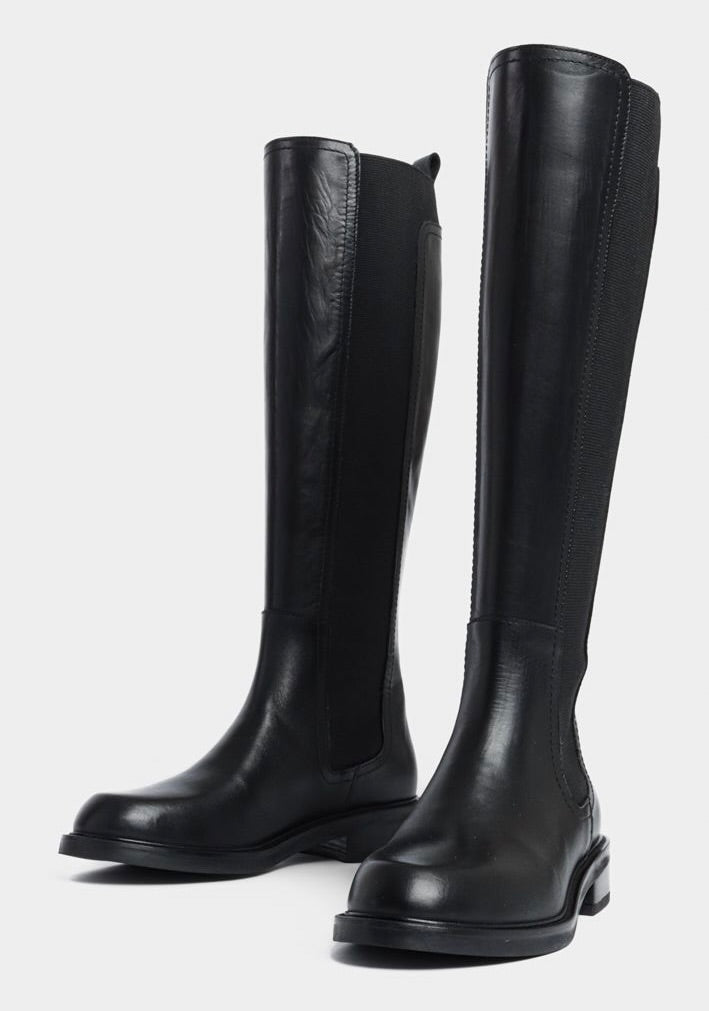 Bukela Monza Leather Boots Black