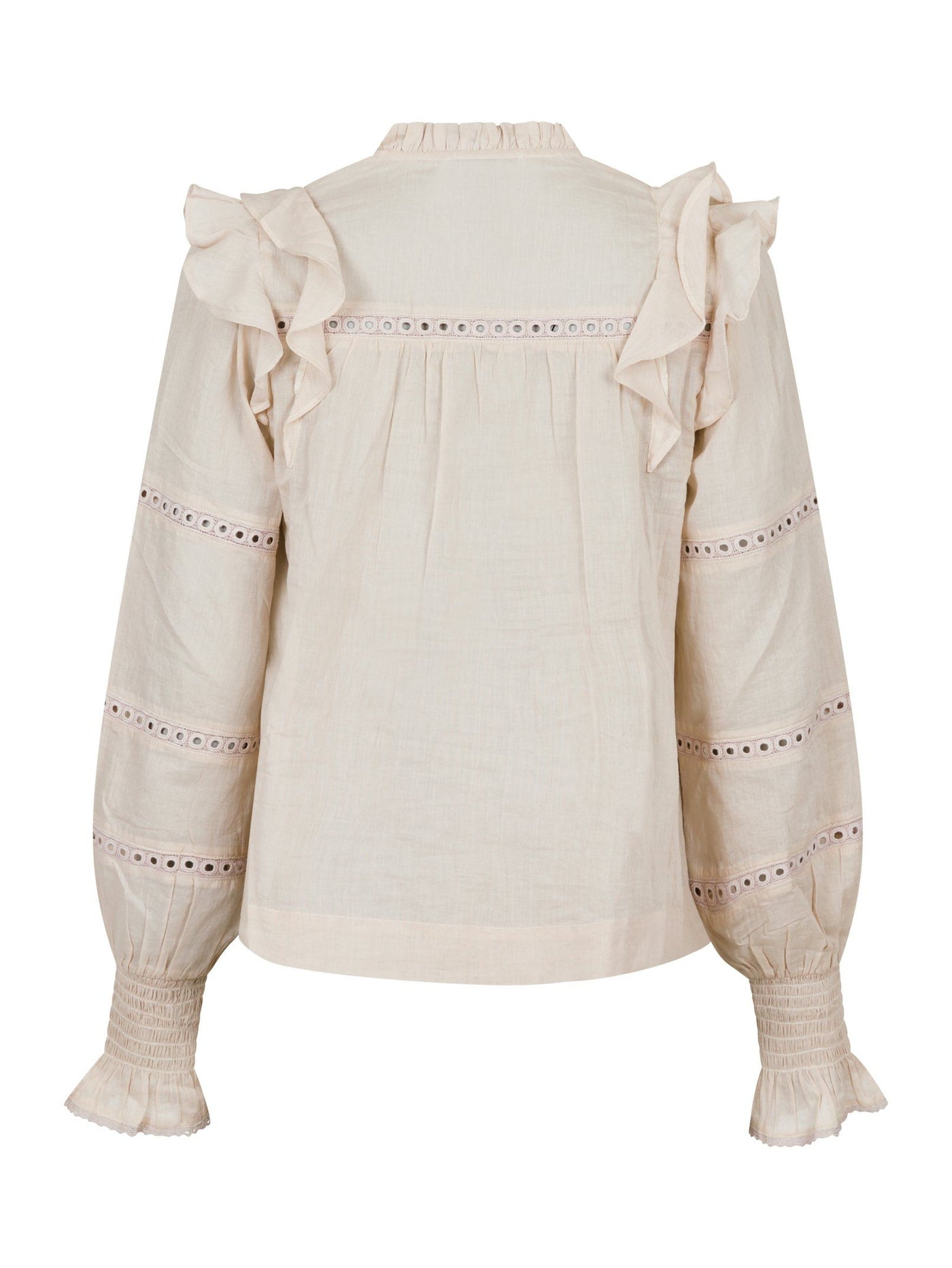 Neo Noir Aurika Voile Blouse sand