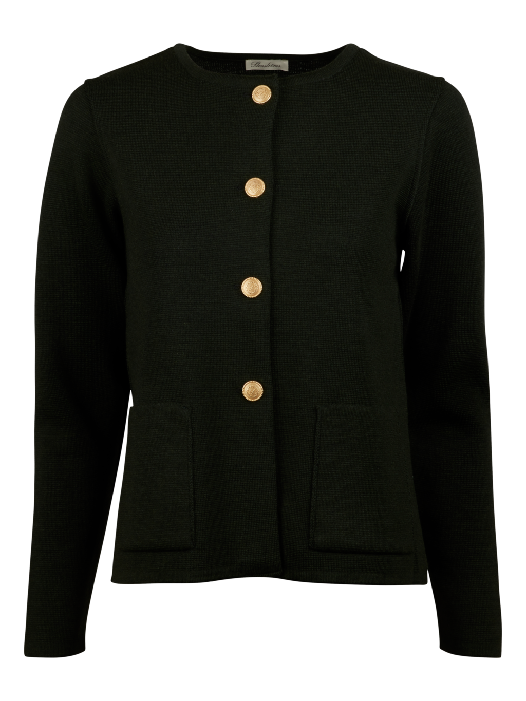 Stenströms Stina Green Merino Wool Cardigan