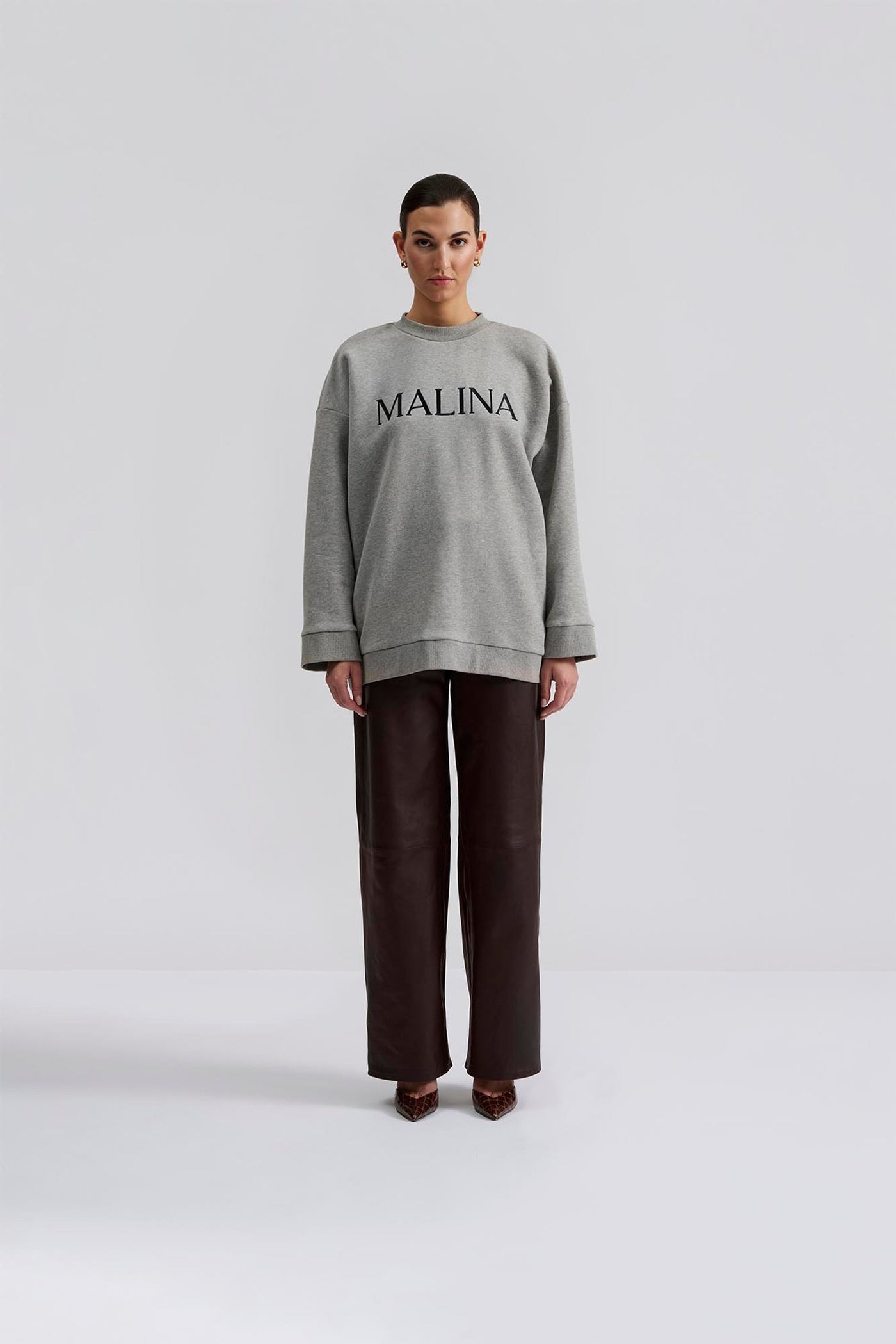 Malina Ovesized Collage Sweter