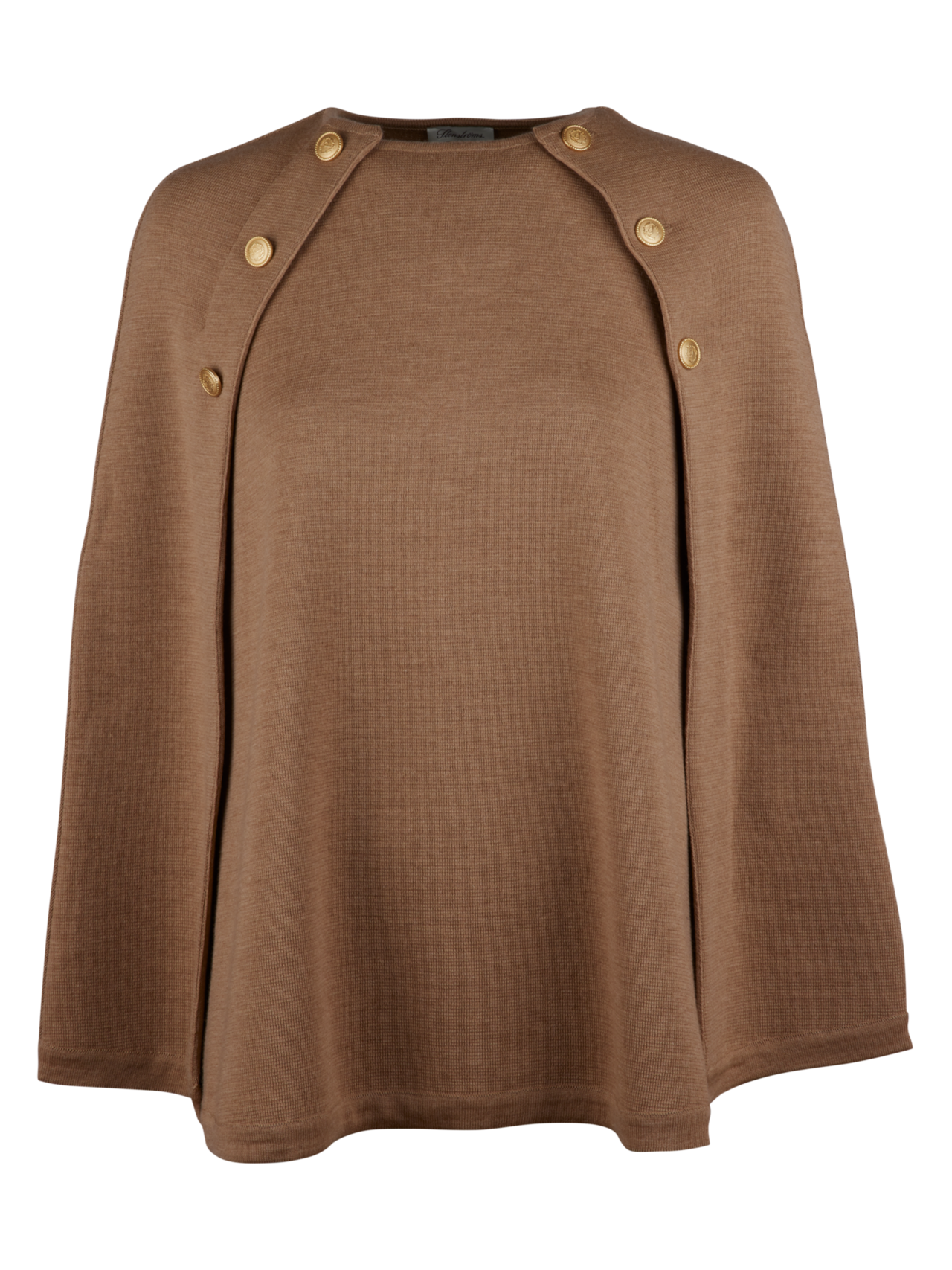 Stenströms Mary Beige Merino Wool Cape