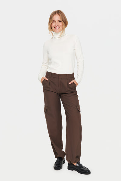 Saint Tropez Mila Rollneck Pullover ice