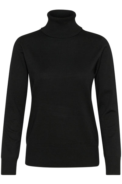 Saint Tropez Mila Rollneck Pullover black