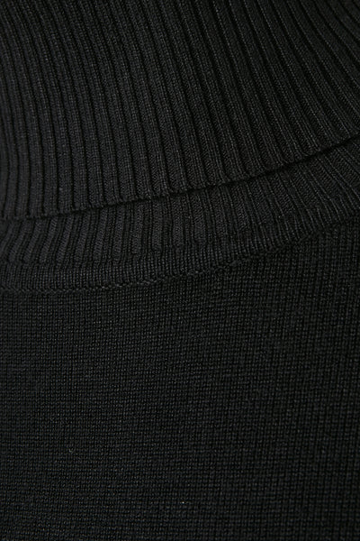 Saint Tropez Mila Rollneck Pullover black