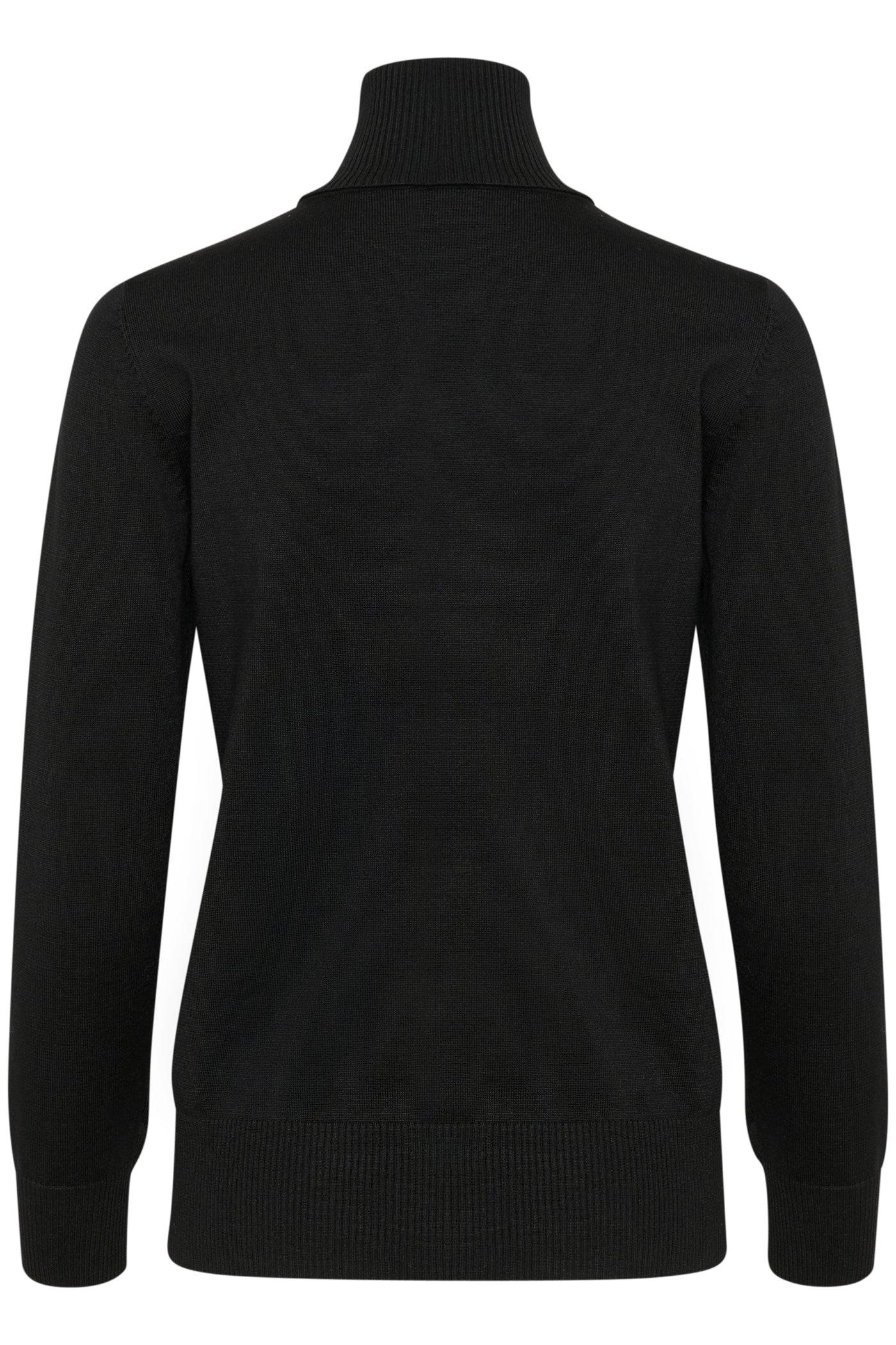 Saint Tropez Mila Rollneck Pullover black