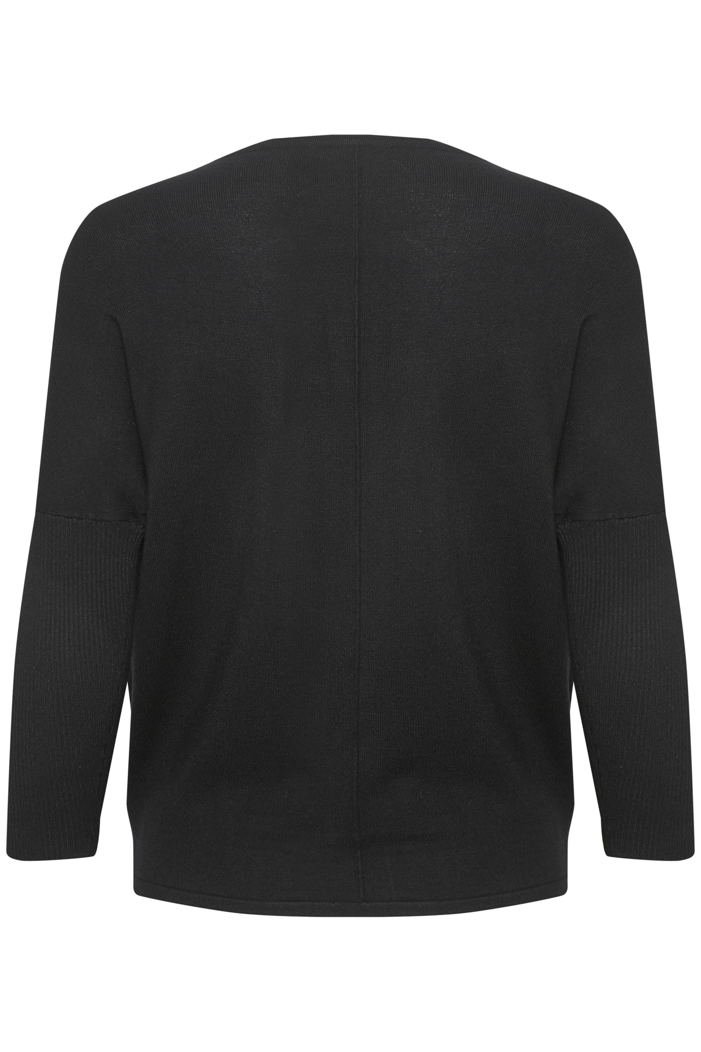 Saint Tropez Milan R-Neck Pullover black