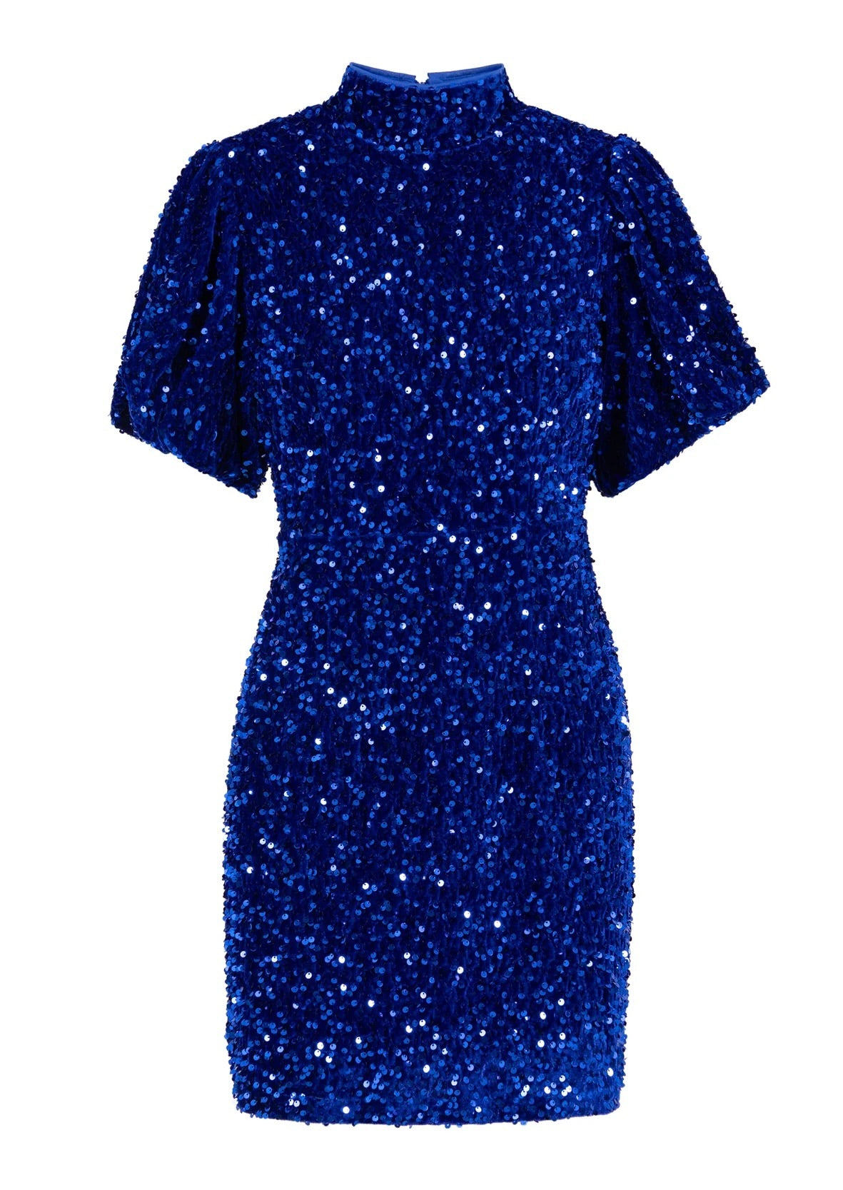 Coster Copenhagen Sequins Dress Rich Blue