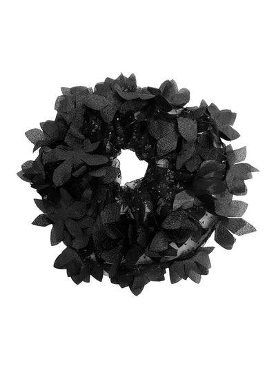 Ida Sjöstedt Petal Scrunchie Black