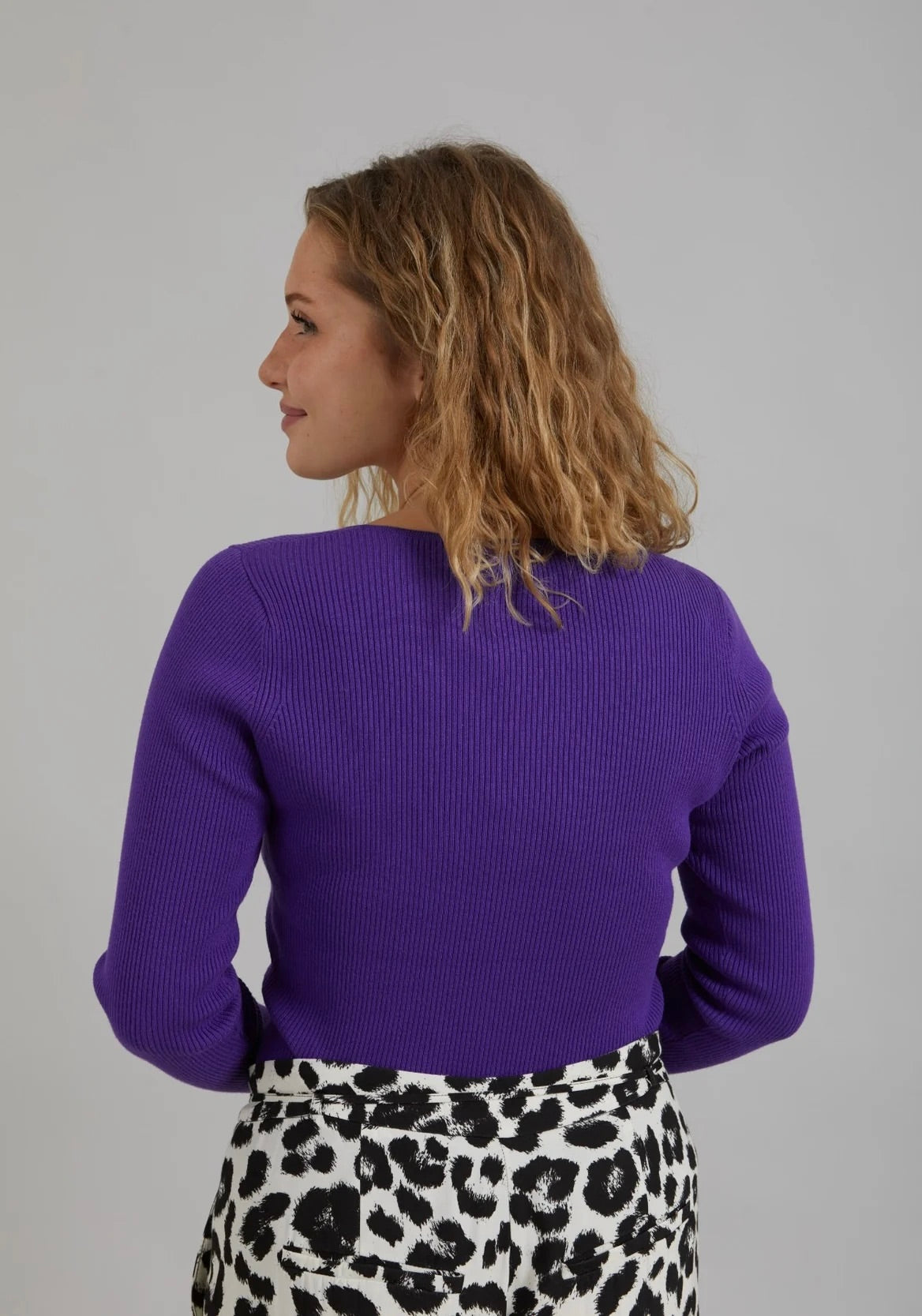 Coster Copenhagen Knit With Warm Purple