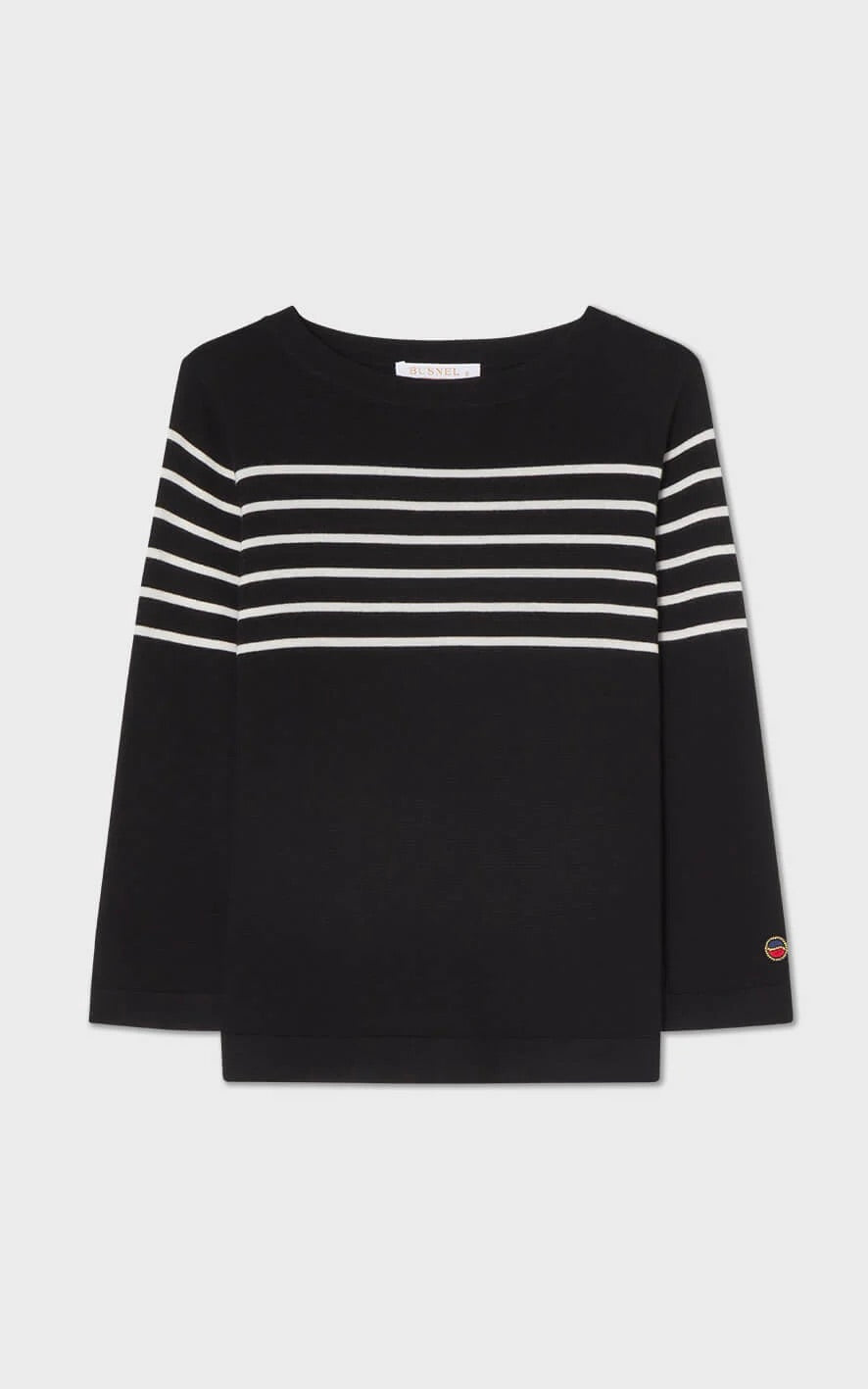 Busnel Helen Merino Wool Striped Top