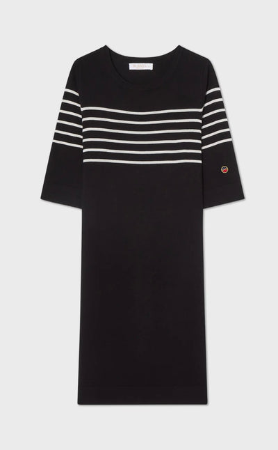 Busnel Nour Merino Wool Striped Dress