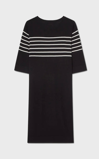 Busnel Nour Merino Wool Striped Dress