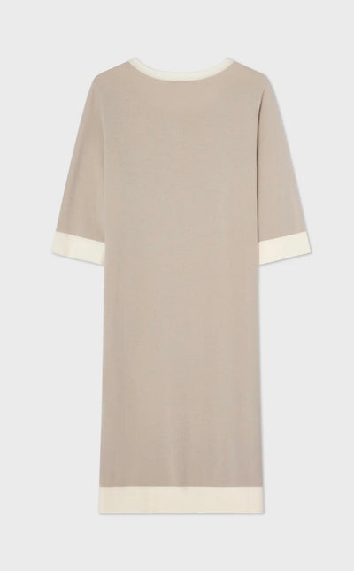 Busnel Nour Merino Wool Contrast Dress