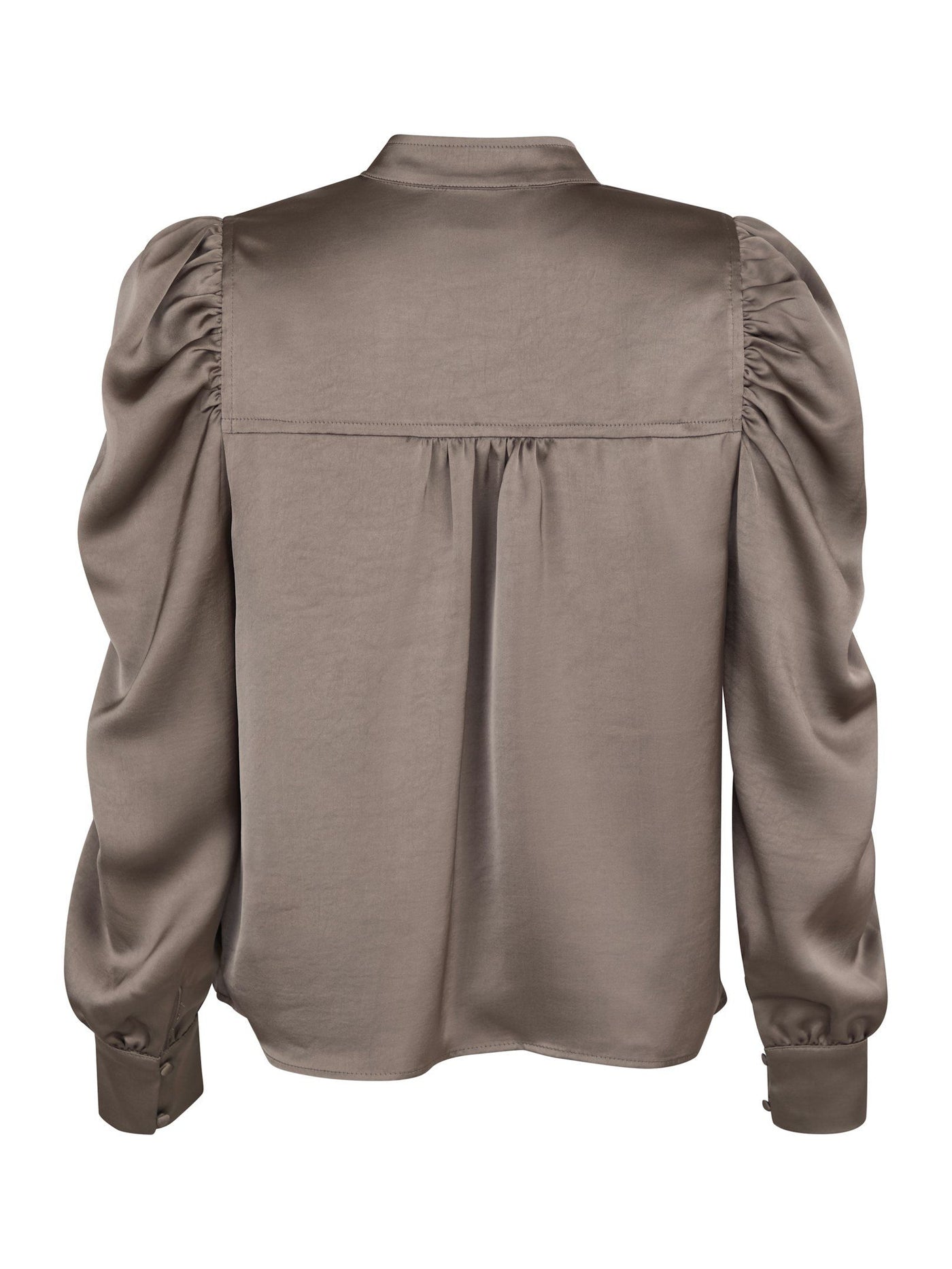 Neo Noir Rosslyn Blouse Warm Grey