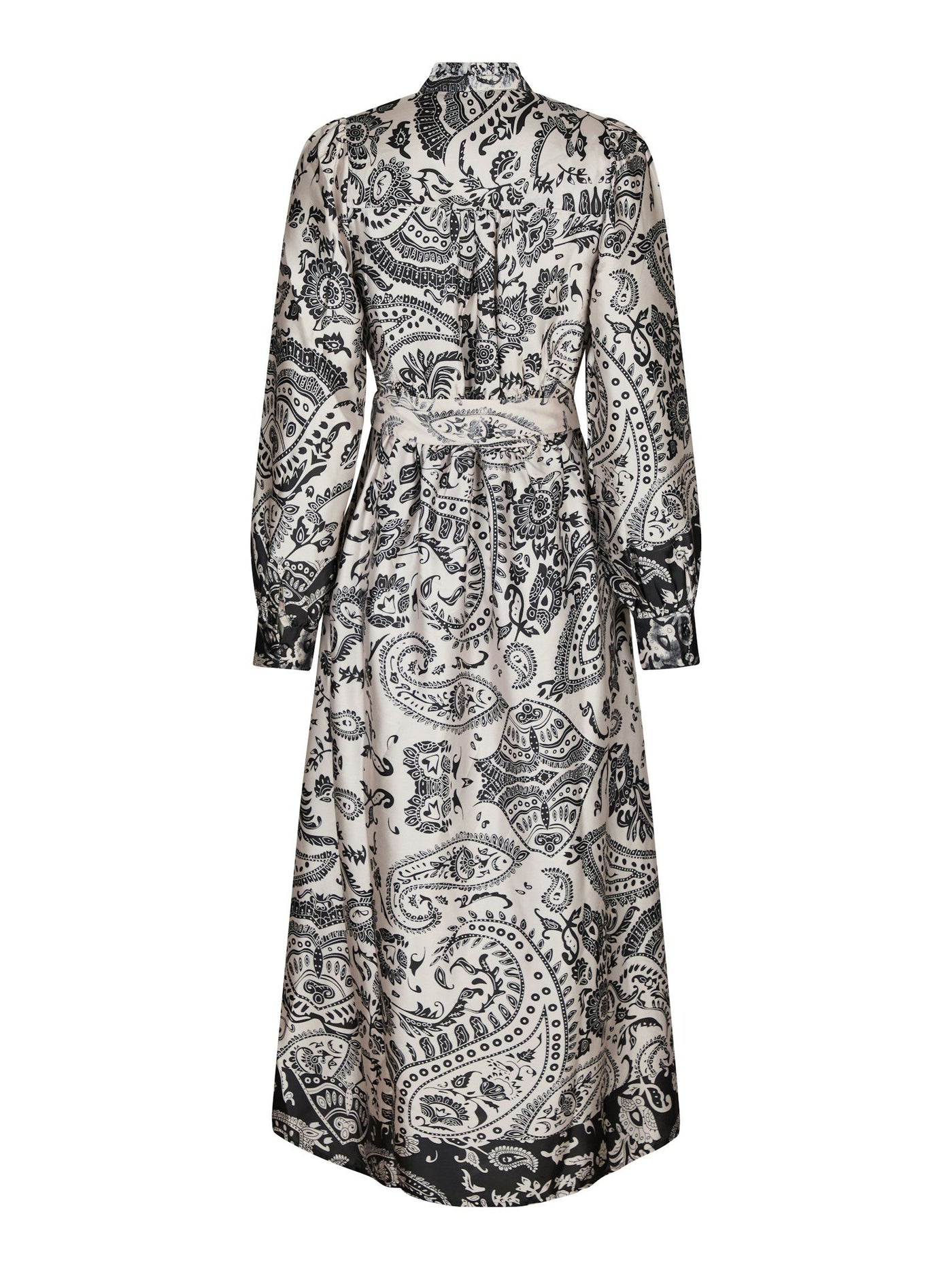 Neo Noir Nova Deco Paisley Dress