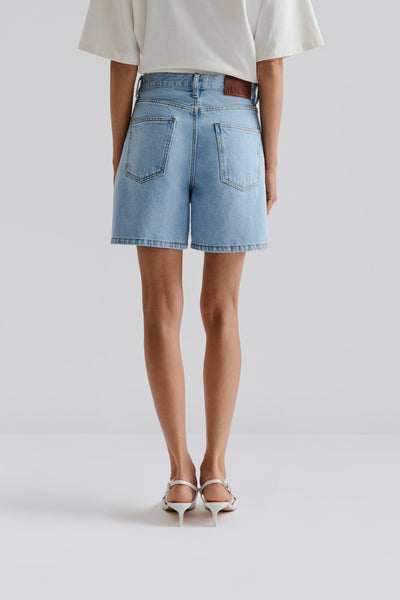 Malina Solane Demin Shorts Light Blue